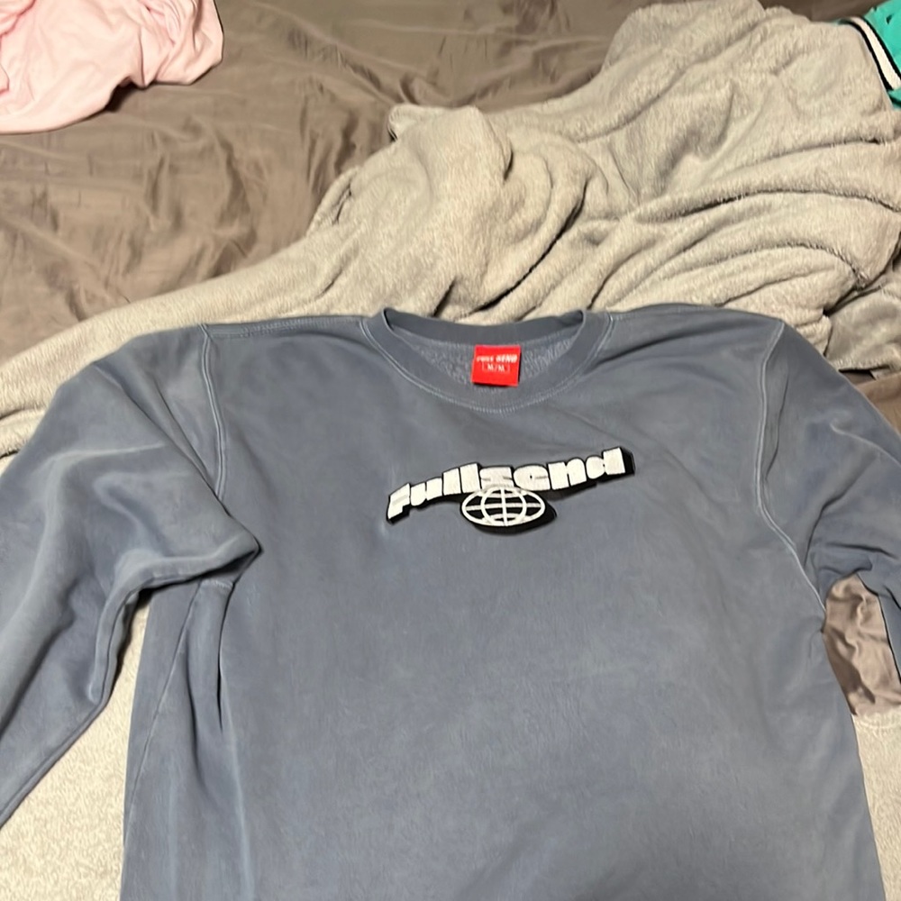 Nelk fullsend globe crewneck sweatshirt